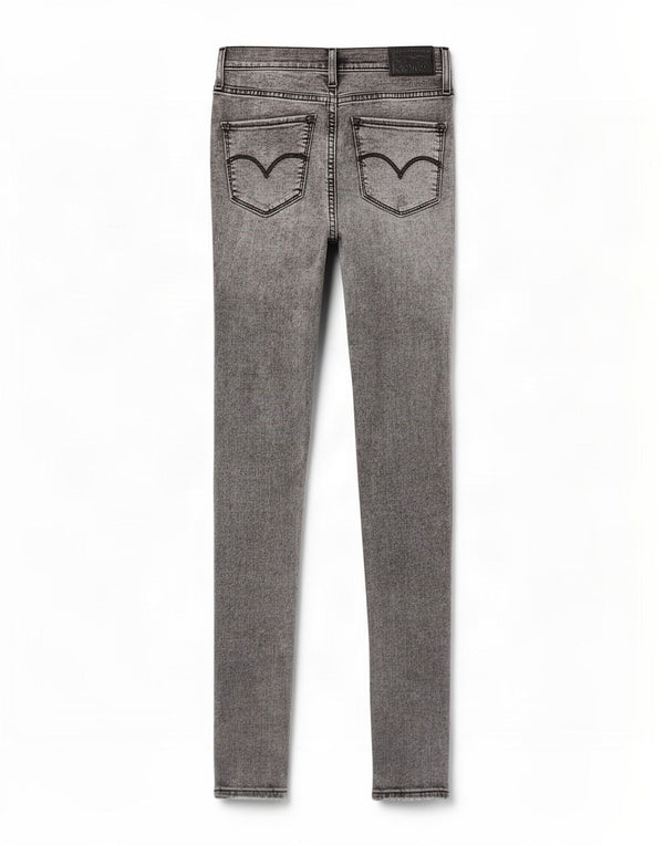 Levi's Womens 720 High Rise Super Skinny Jeans W26 L31 Grey