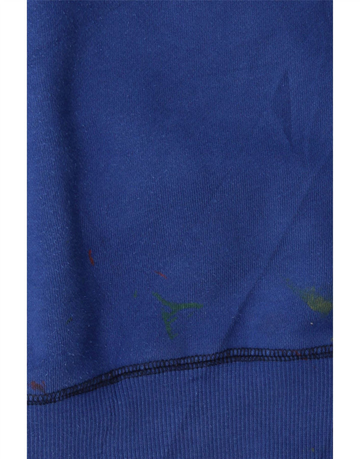 Ανδρικό γραφικό φούτερ FILA Jumper 2XL Μπλε βαμβακερό