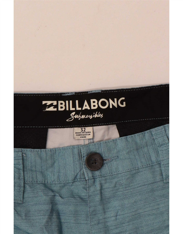 Ανδρικό σορτς Chino Billabong W32 με μεσαίο μπλε pinstripe
