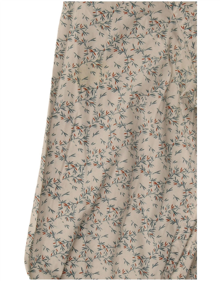 J. Crew Ανδρικό Slim Πουκάμισο Μεσαίο Λευκό φλοράλ βαμβακερό