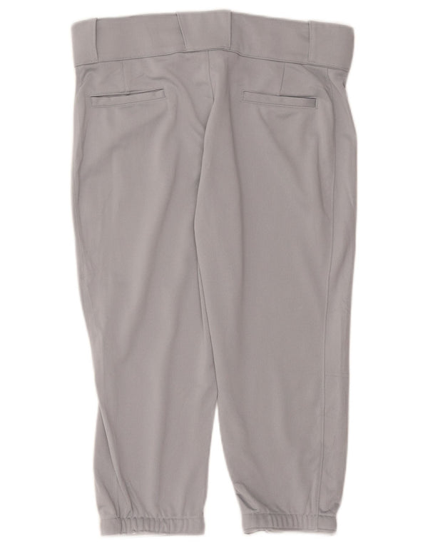 Γυναικεία φόρμα Nike Capri Παντελόνια Joggers UK 12 Medium Grey Polyester