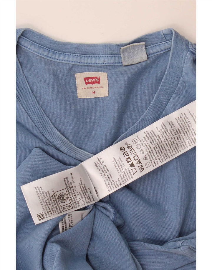 Ανδρικό T-Shirt Levi's Top μεσαίο μπλε βαμβακερό