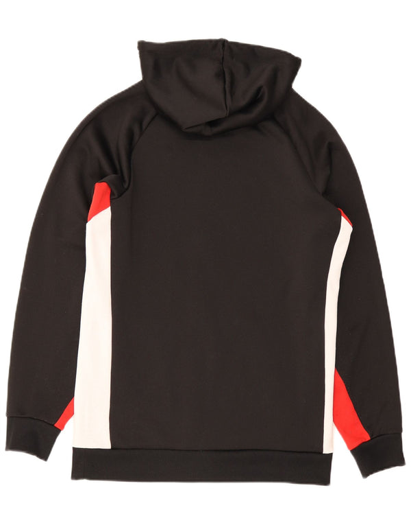 Ανδρικό πουλόβερ με κουκούλα με φερμουάρ Tommy Hilfiger Small Black Colourblock Polyester
