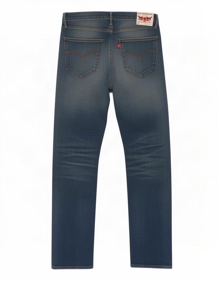 Levi's Mens 504 Straight Jeans W34 L31 Blue