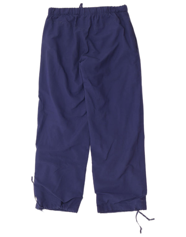 Nike γυναικεία αθλητική φόρμα παντελόνια Joggers UK 10/12 Medium Navy Blue Polyester