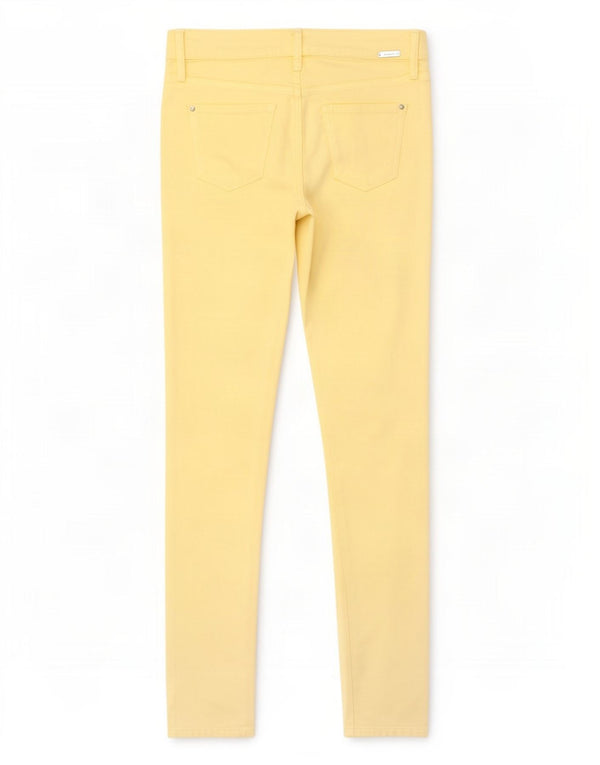 Massimo Dutti Γυναικεία Skinny Jeans EU 38 Small W28 L29 Κίτρινο