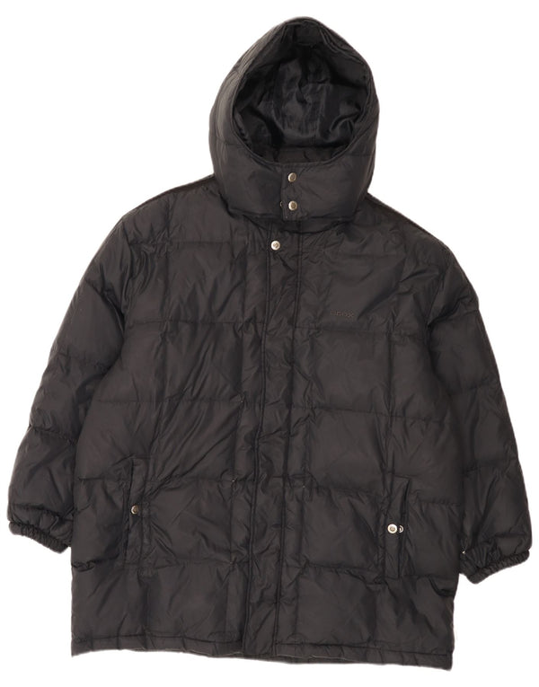 Ανδρικό μπουφάν Geox Respira με κουκούλα UK 42 XL Navy Blue Polyamide