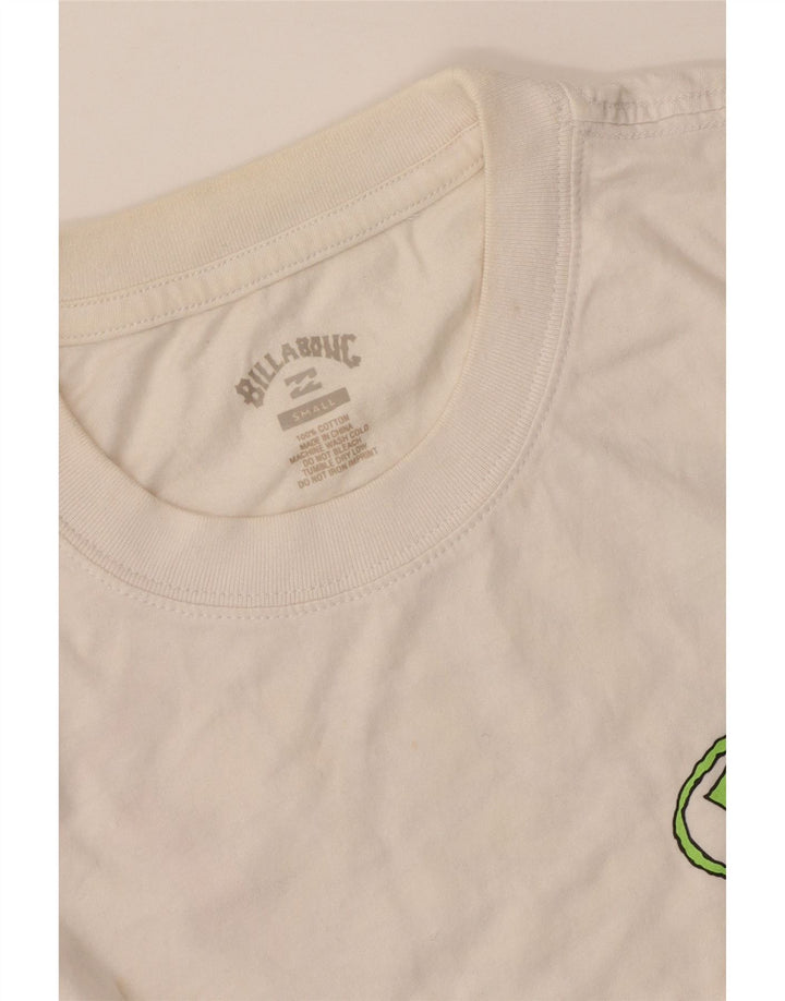 Ανδρικό γραφικό T-Shirt Billabong Top Small White Βαμβακερό