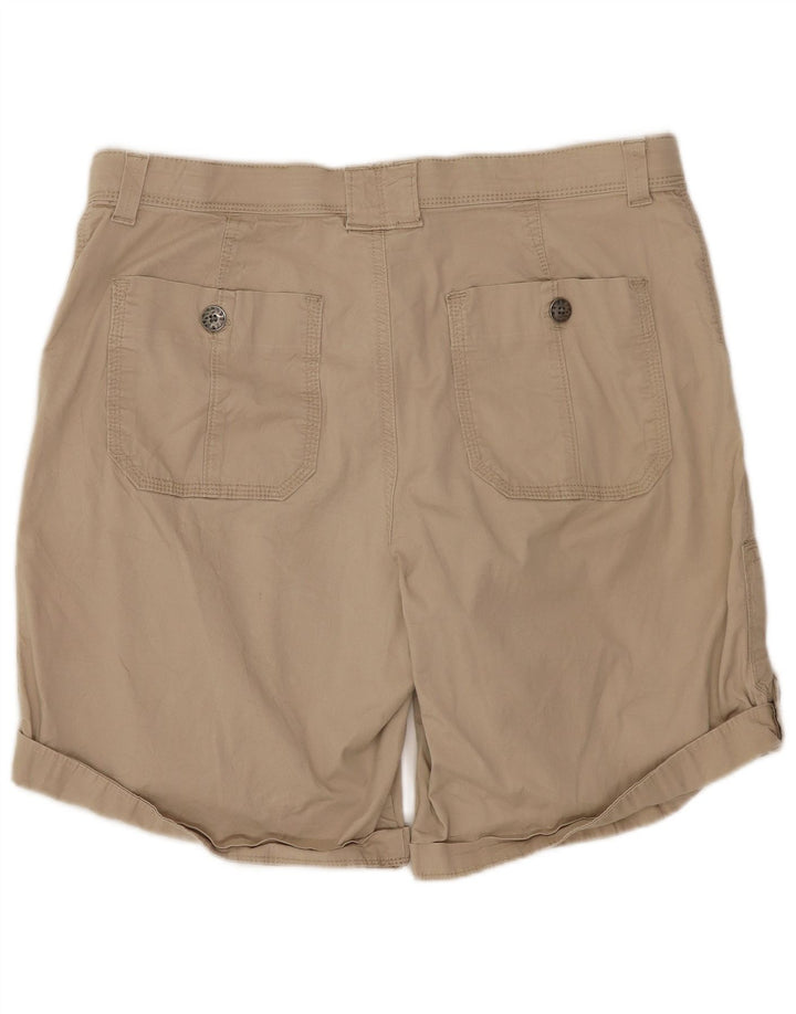 Lee Γυναικείο Σορτς Cargo US 14 XL W34 Μπεζ βαμβακερό