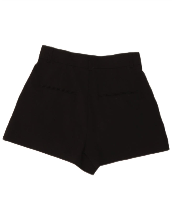 Zara Γυναικείο Ψηλόμεσο Hot Παντελόνι Small W26 Μαύρο Πολυεστέρα