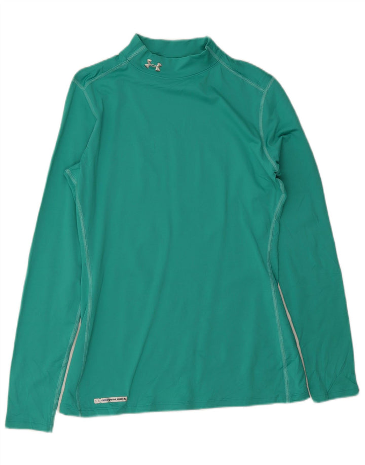 Under Armour Ανδρικό Heat Gear Top Μακρύ μανίκι μεγάλο πράσινο πολυεστέρας