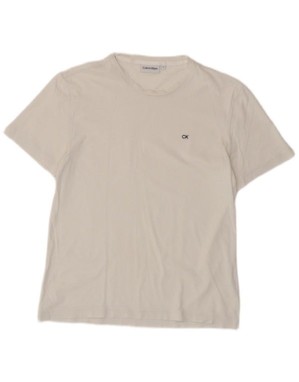 Ανδρικό T-Shirt Calvin Klein Top Medium White