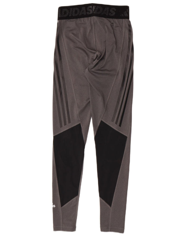 Γυναικεία γραφικά κολάν Adidas Primegreen UK 8/10 Small Grey Colourblock