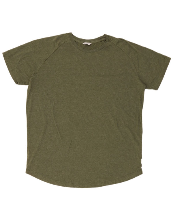 Jack & Jones Ανδρικό T-Shirt Top XL Πράσινο βαμβακερό