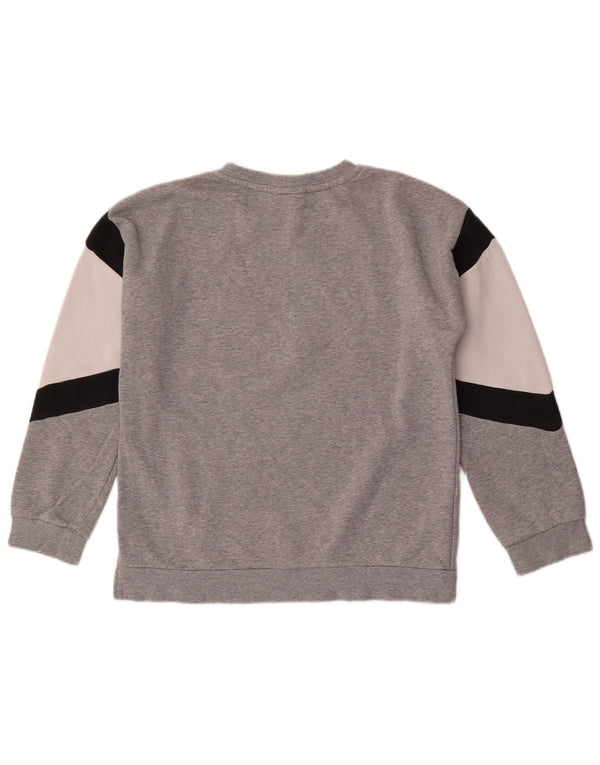 Γραφικό φούτερ Nike Boys Jumper 13-14 ετών XL Γκρι χρώματος βαμβακερό