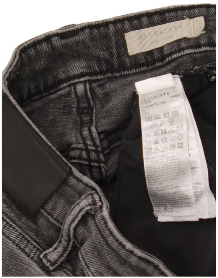 ALL SAINTS Ανδρικό Rex Slim Jeans W32 L30 Γκρι βαμβακερό