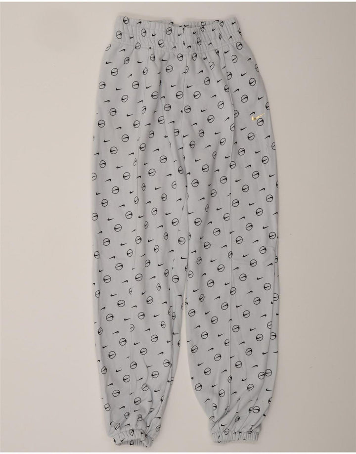 NIKE Ανδρική φόρμα αθλητικής φόρμας γραφική φόρμα Joggers Μικρό μπλε βαμβακερό