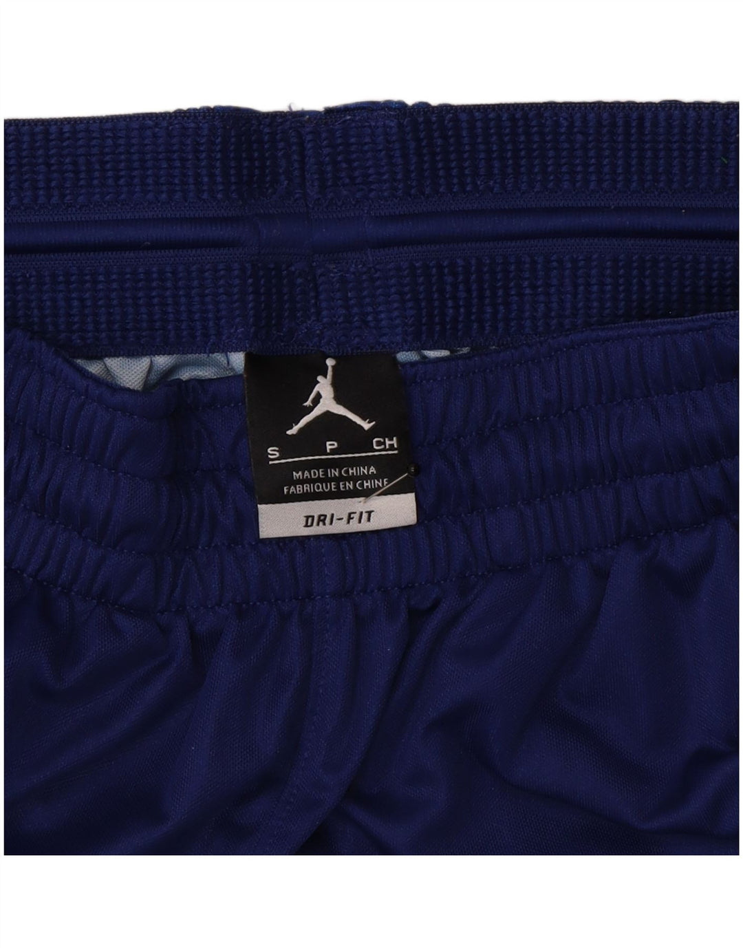 Jordan Ανδρικά σορτς Dri Fit Sport Small Navy Blue Colorblock Πολυεστέρας