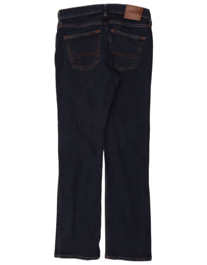 Γυναικείο τζιν μποτάκι HOLLISTER W30 L32 Navy Blue Cotton