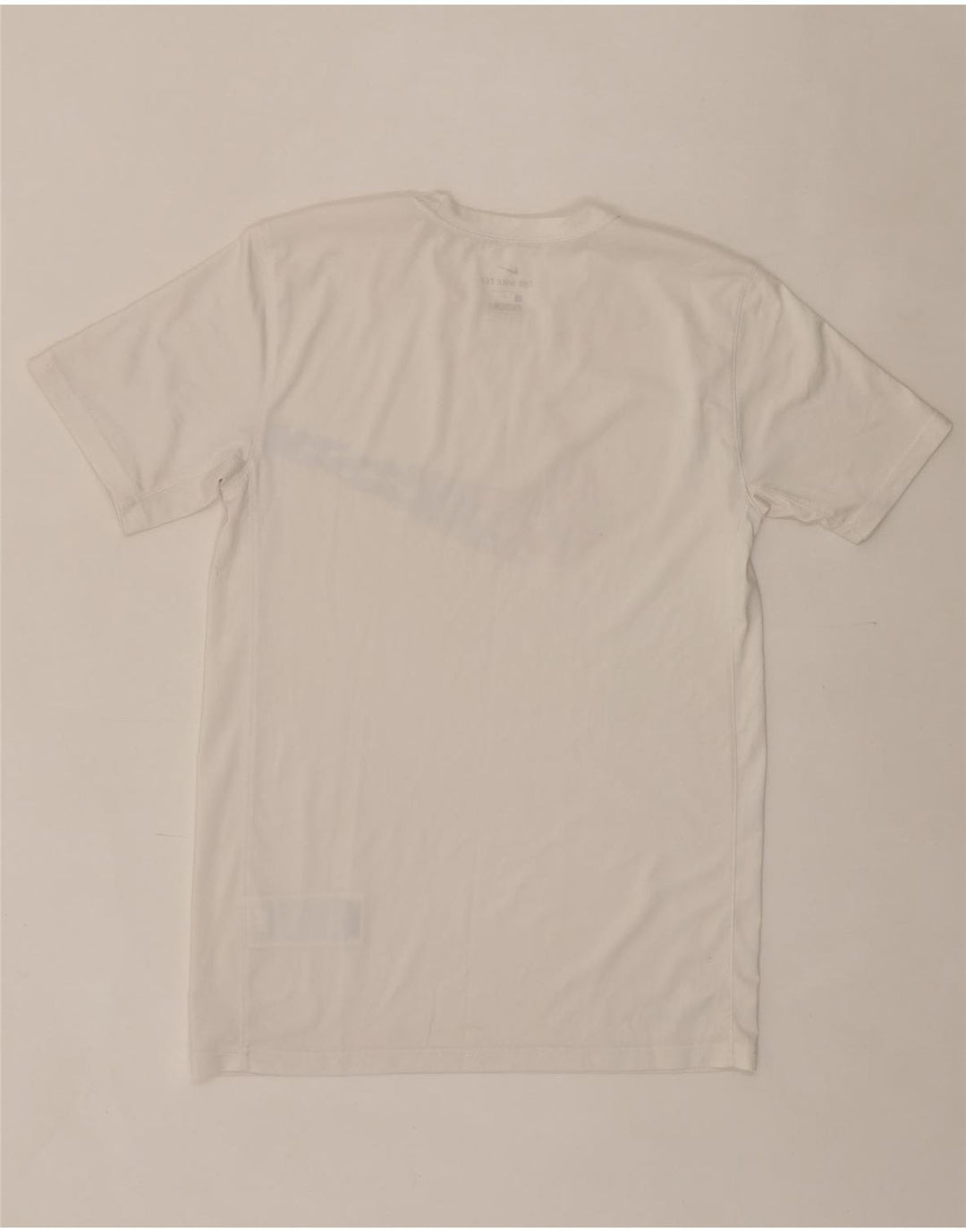NIKE Womens Dri Fit Graphic T-Shirt Top UK 10 Small White Polyester Vintage Nike and Second-Hand Nike from Messina Hembry 