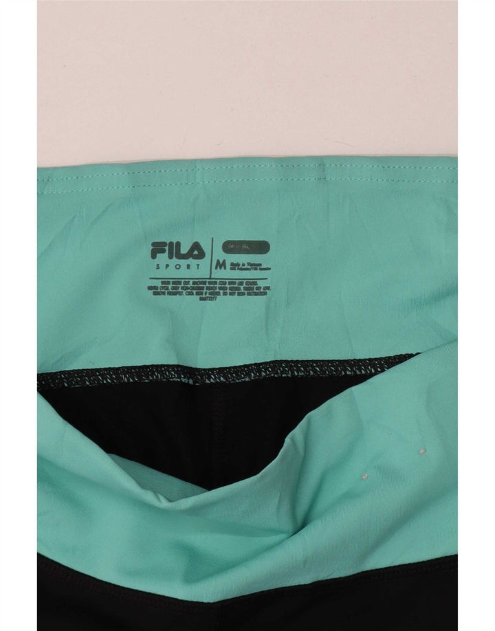 Fila Γυναικεία κολάν Capri UK 12 Medium Black Colourblock