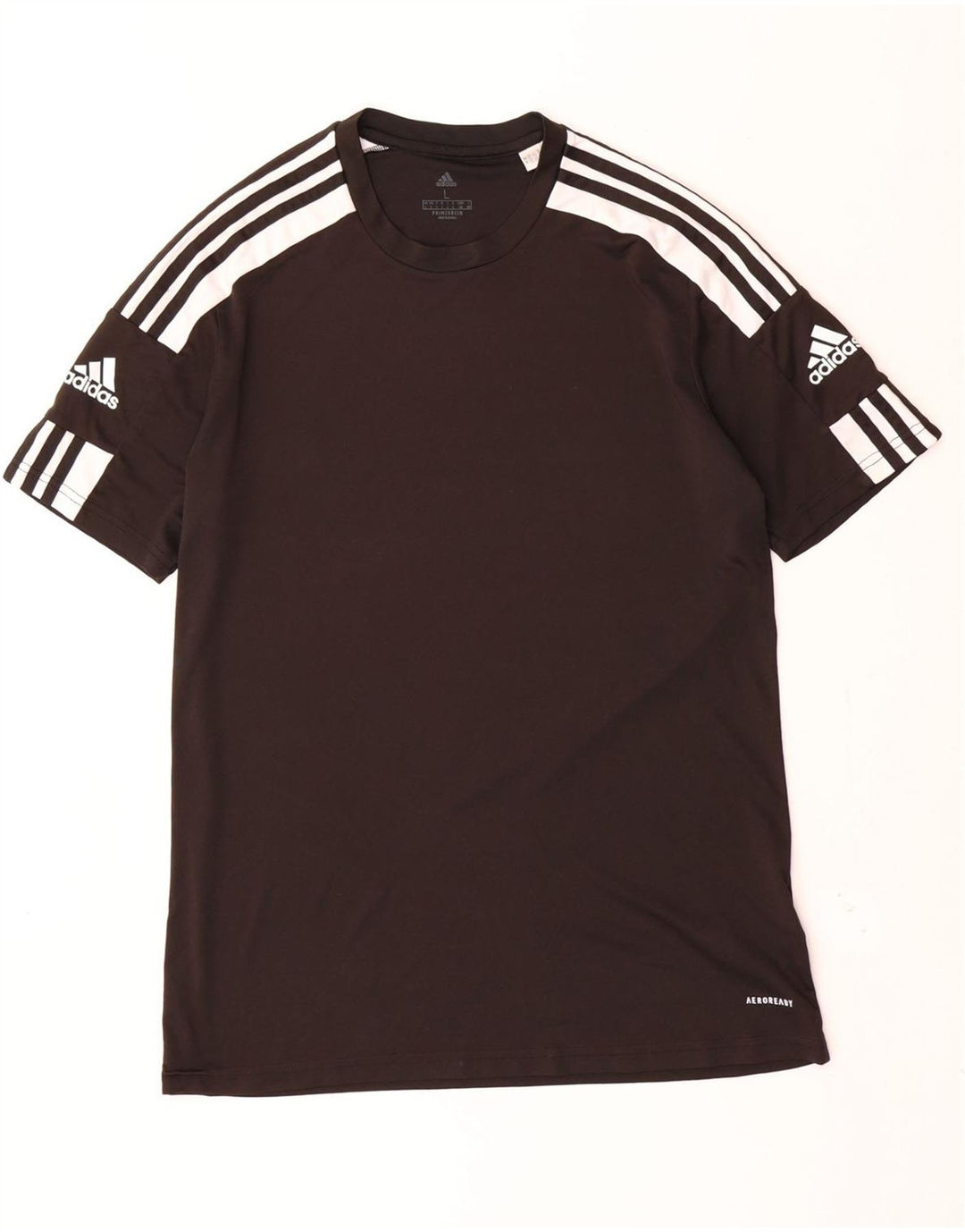 Ανδρικό T-Shirt Aeroready ADIDAS Top Large Μαύρο Πολυεστέρας