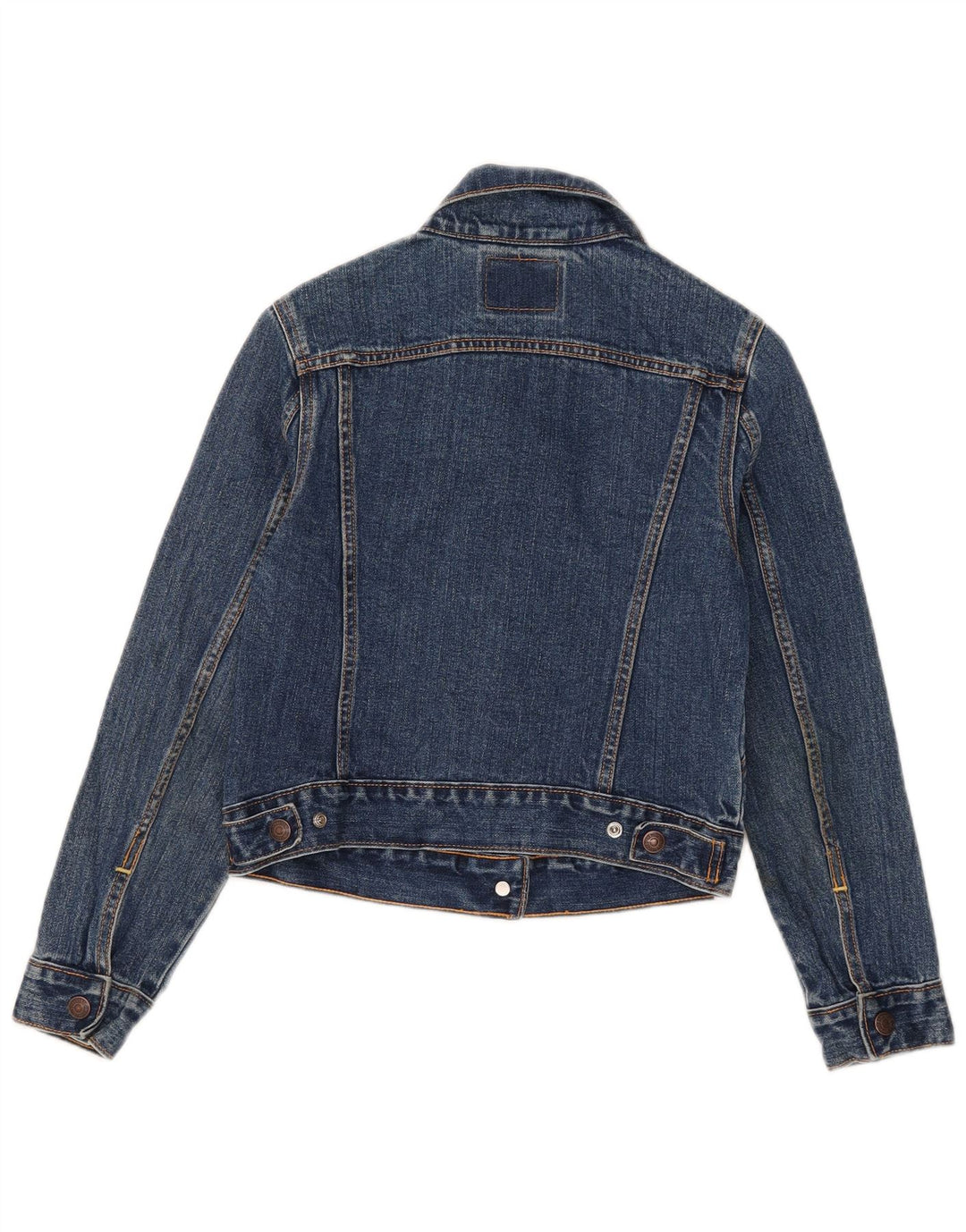 Levi's Girls τζιν μπουφάν 7-8 ετών μεγάλο μπλε βαμβακερό