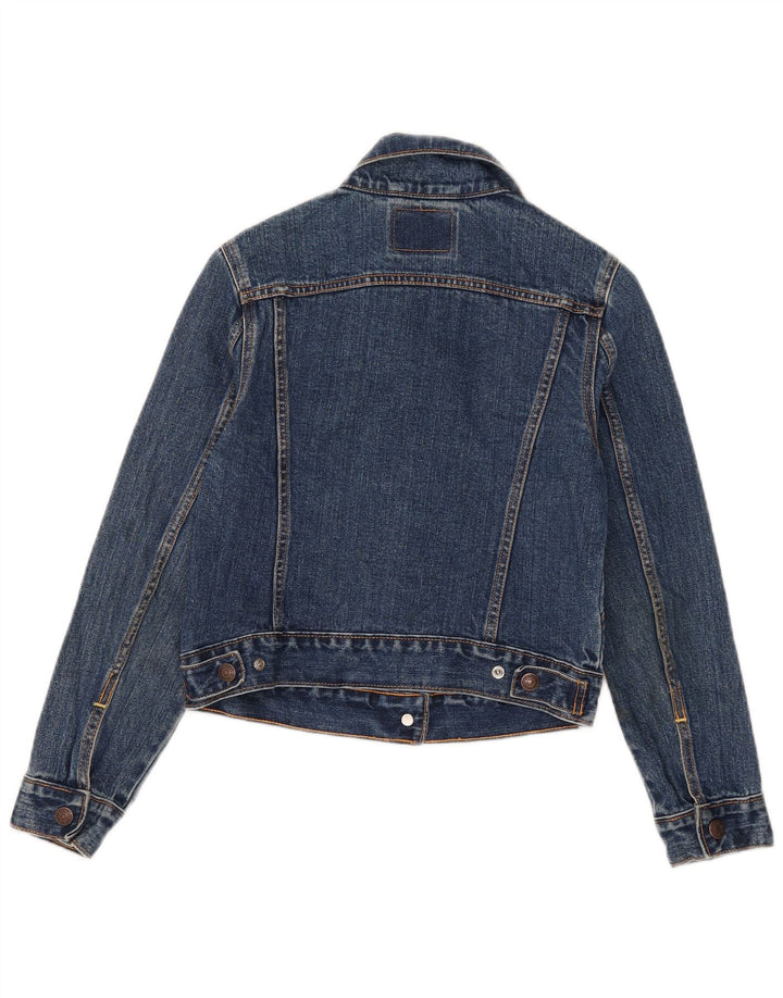 Levi's Girls τζιν μπουφάν 7-8 ετών μεγάλο μπλε βαμβακερό