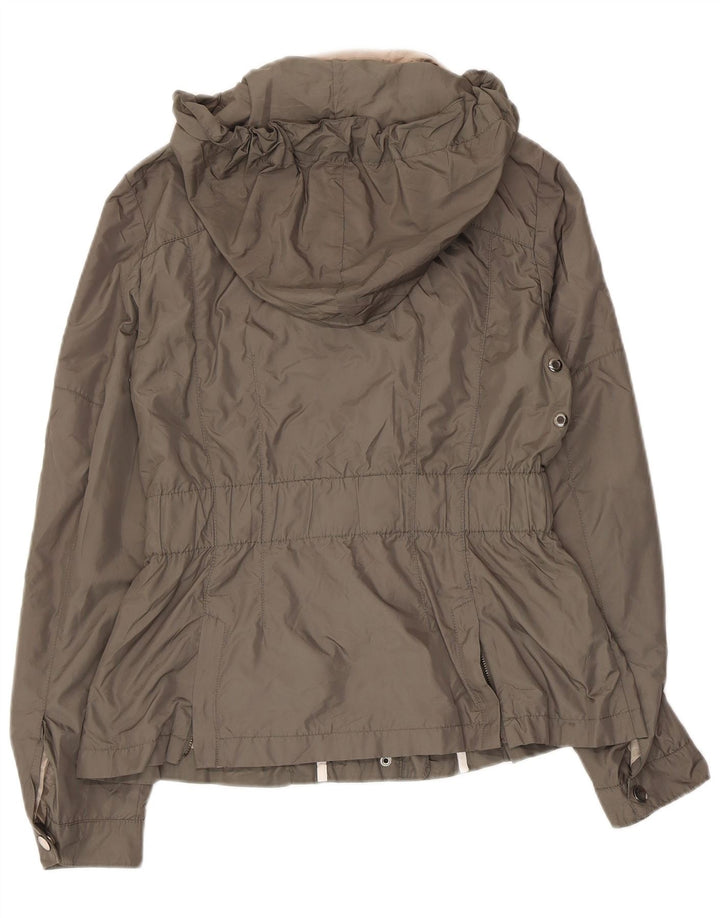 Zara Γυναικείο Utility Jacket UK 12 Medium Khaki Polyester