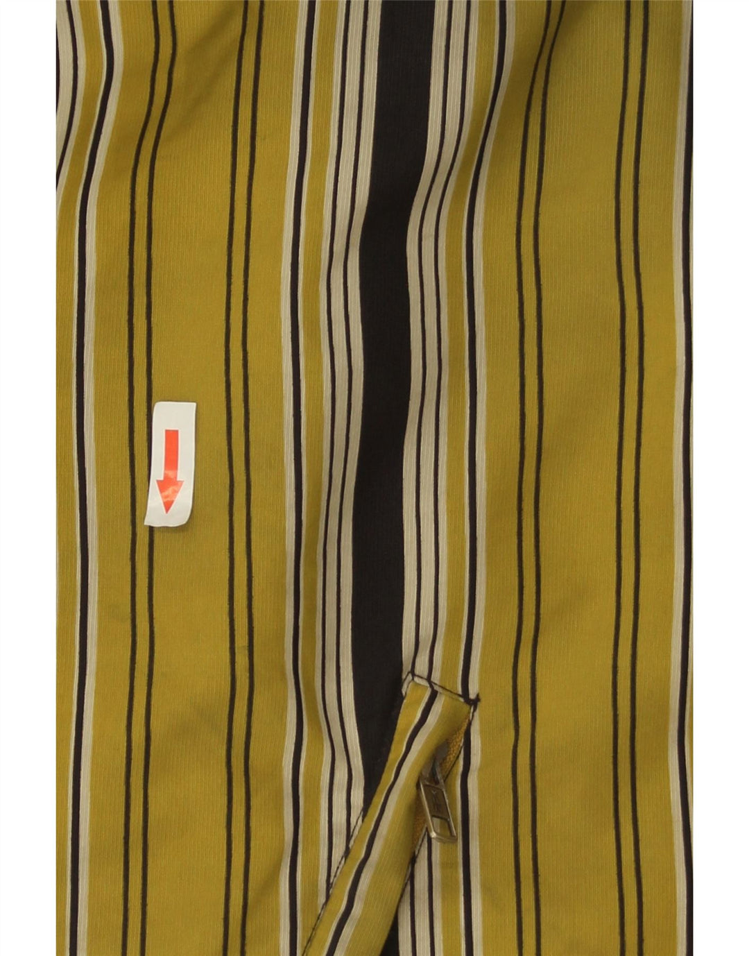 Proline Ανδρικό Μπουφάν Anorak UK 40 Μεγάλο Κίτρινο Ριγέ Πολυαμίδιο