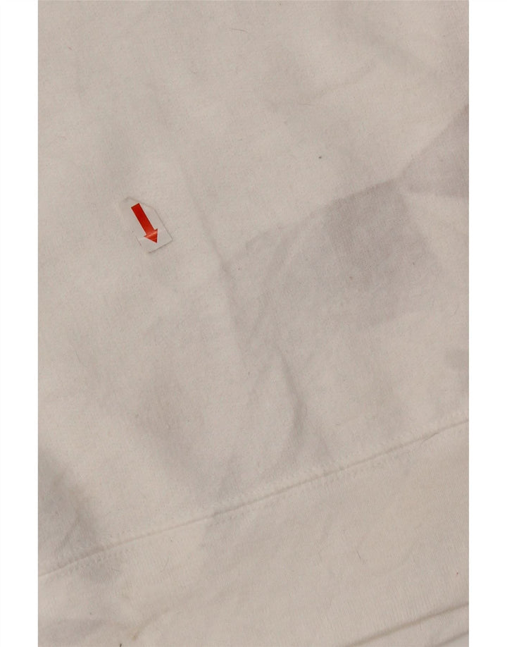 Champion Γυναικεία Γραφική Φούτερ Jumper UK 16 Large White Polyester