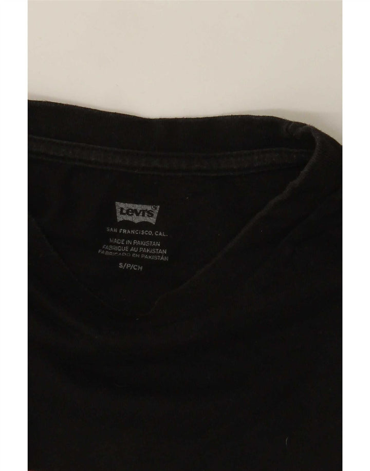Ανδρικό γραφικό T-Shirt Levi's Top Small Black