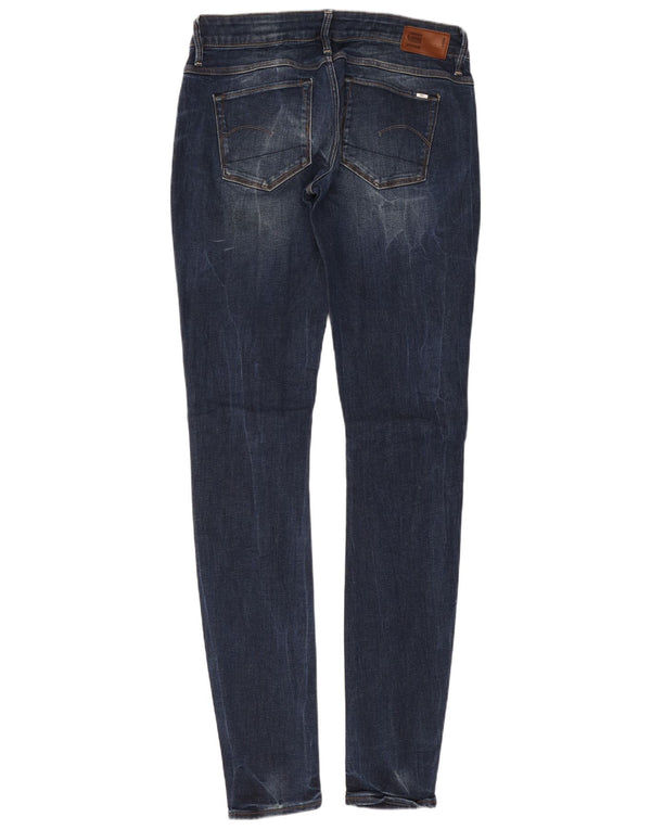 G-Star Γυναικείο 3301 Low Skinny Jeans W29 L34 Μπλε βαμβακερό