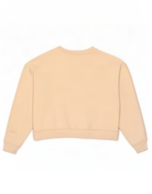 Γυναικεία φούτερ Adidas Crop Oversized Jumper UK 14 Large Beige