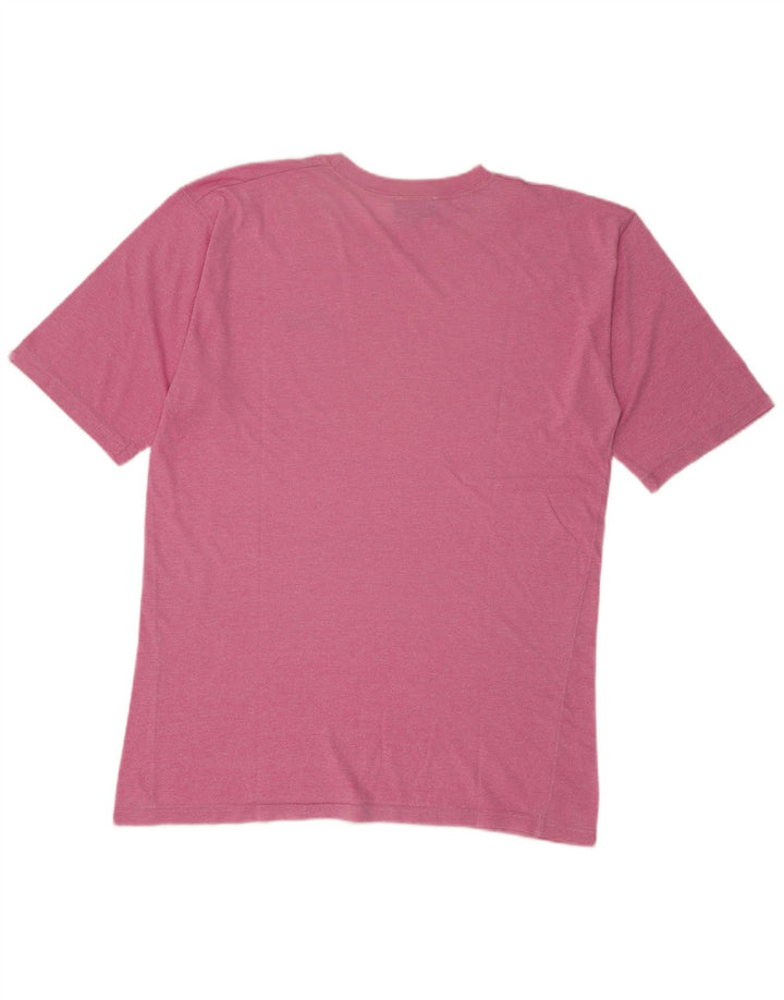Ανδρικό γραφικό μπλουζάκι Asics Top XL Ροζ Βαμβακερό