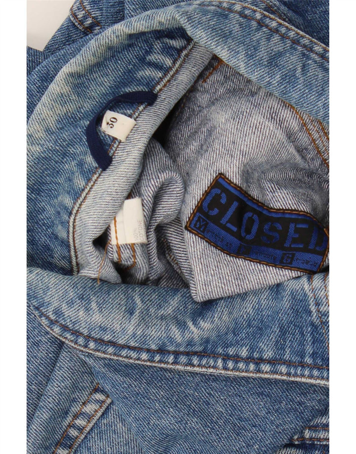Closed Mens Denim Jacket UK 38 Medium Blue Cotton