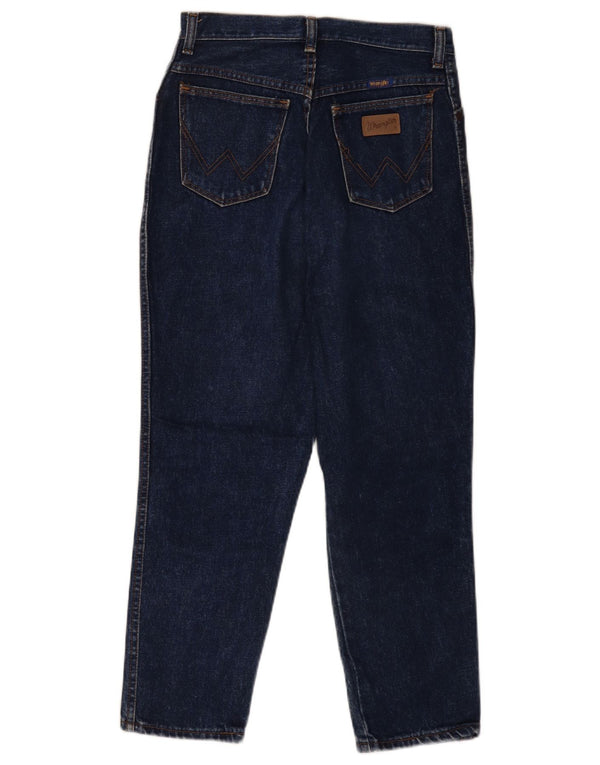 Wrangler Γυναικείο Crop Ψηλόμεσο Τζιν W31 L26 Μπλε βαμβακερό
