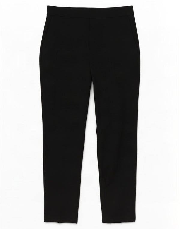 Zara Γυναικείο Slim Casual Παντελόνι EU 34 2XS W24 L26 Μαύρο πολυεστέρα