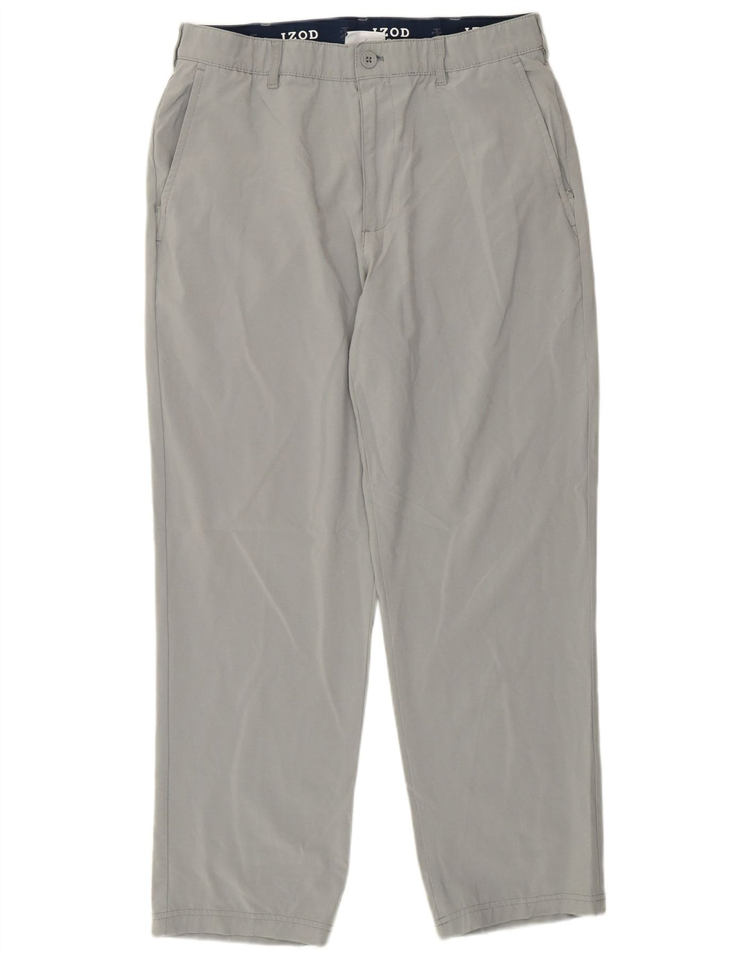 Ανδρικό παντελόνι Chino Izod W34 L30 Γκρι Πολυεστέρας