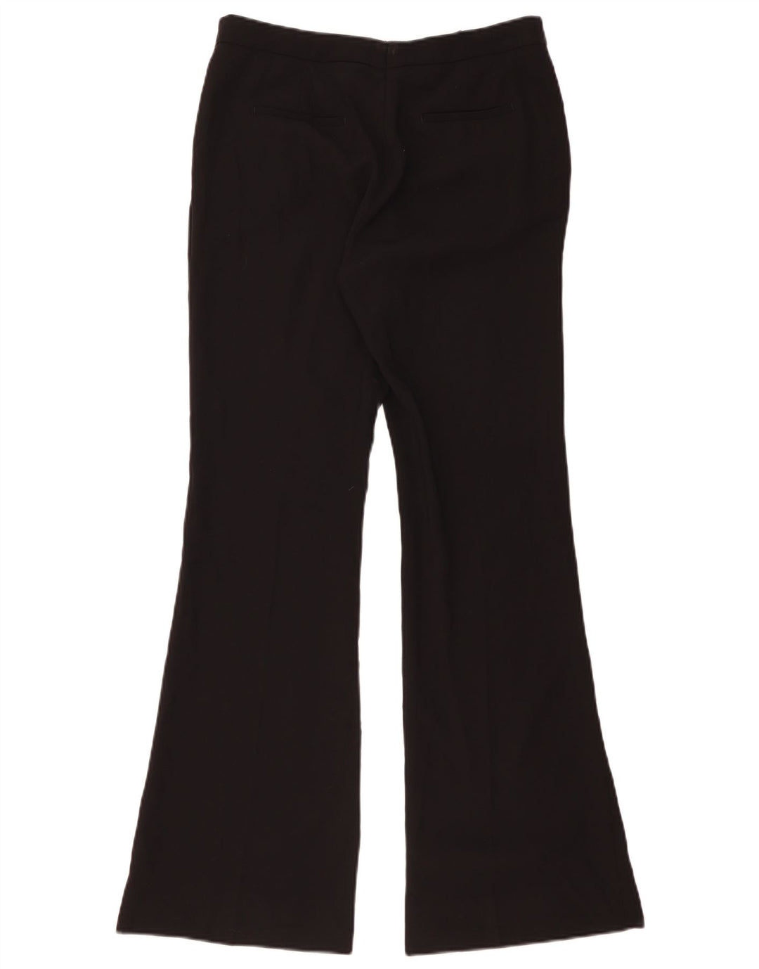 Zara Γυναικείο Παντελόνι Flare Casual Large W32 L32 Μαύρο Πολυεστέρα
