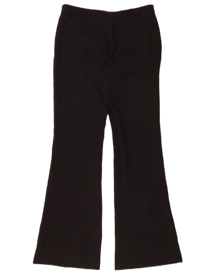 Zara Γυναικείο Παντελόνι Flare Casual Large W32 L32 Μαύρο Πολυεστέρα