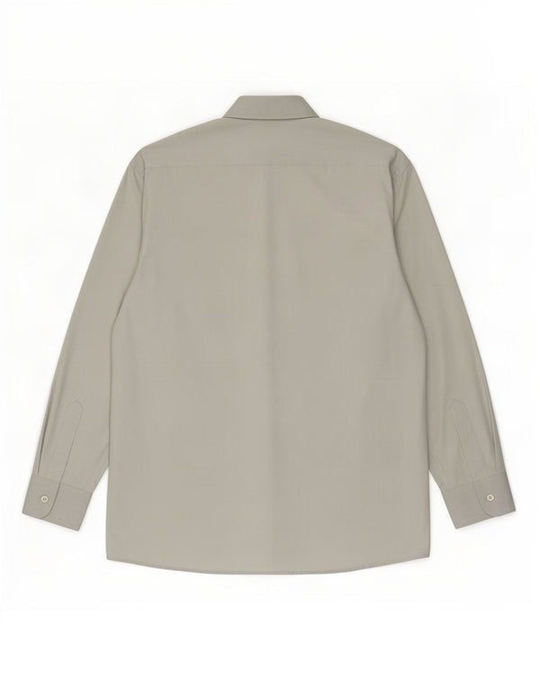 Ανδρικό πουκάμισο Pierre Cardin 39 15 1/2 μεσαίο γκρι βαμβακερό