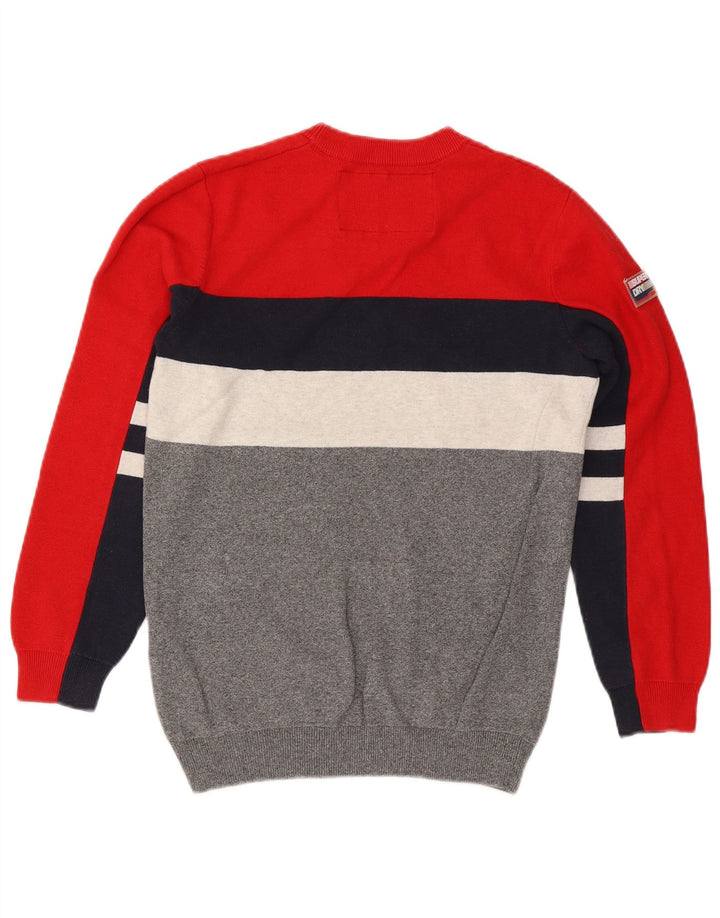 Ανδρικό πουλόβερ Superdry Crew Neck Jumper Μικρό πολύχρωμο Colourblock