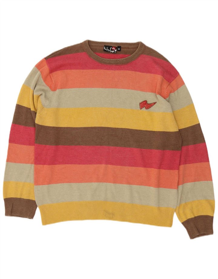 Ανδρικό πουλόβερ Quiksilver Boat Neck Jumper Μεσαίο Πολύχρωμο Ριγέ