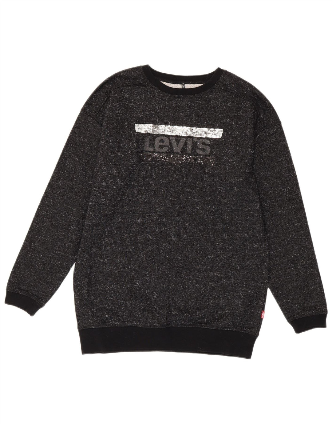 Levi's Girls Graphic Φούτερ Jumper 15-16 ετών Μαύρο