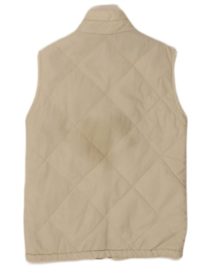 Maul Γυναικείο Oversized Καπιτονέ Gilet UK 6 XS Off White Polyamide