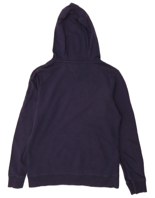 Tommy Hilfiger Boys Graphic Hoodie Jumper 13-14 ετών Navy Blue Cotton