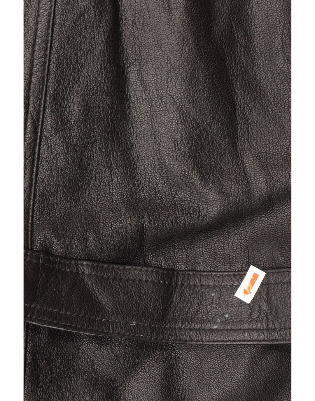 VINTAGE Ανδρικό Δερμάτινο Παλτό IT 52 XL Μαύρο Δερμάτινο