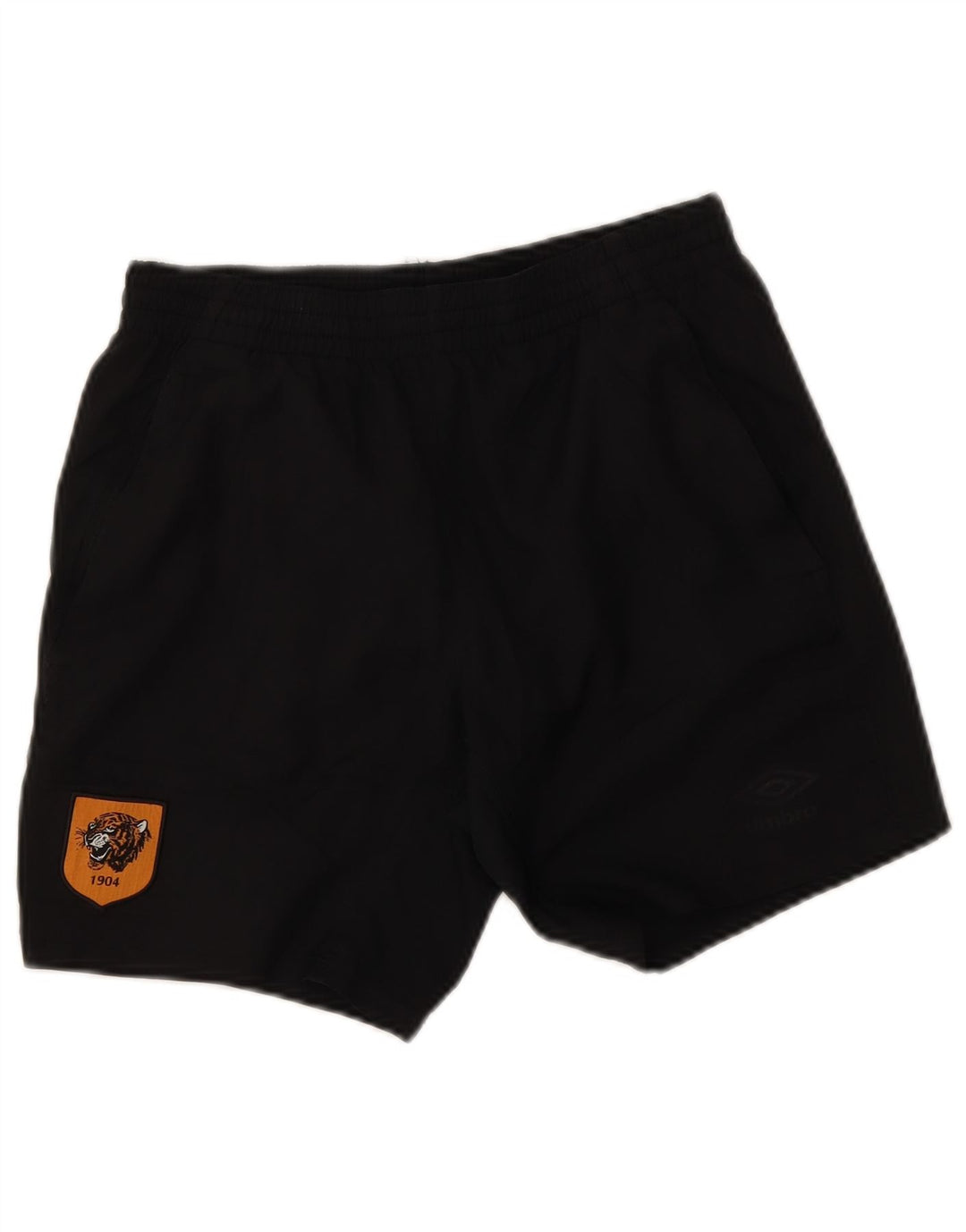 Ανδρικό αθλητικό σορτς Umbro μικρό μαύρο πολυεστέρα