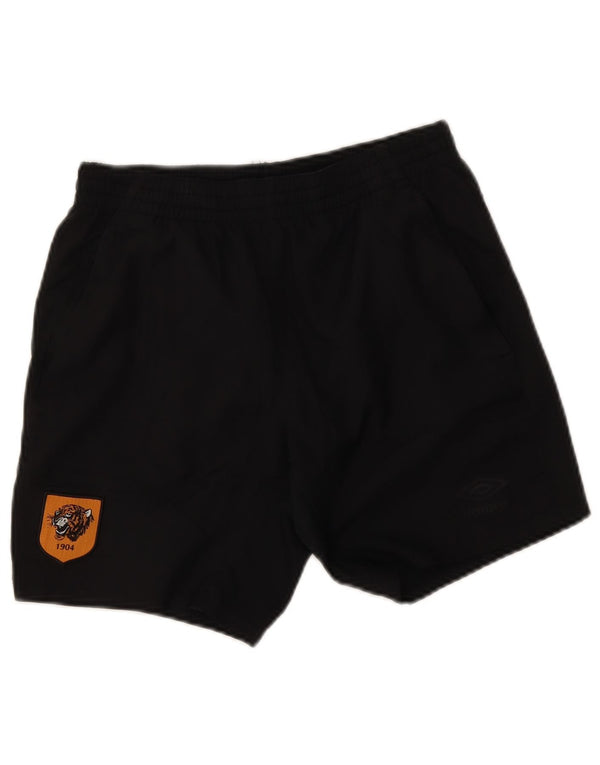Umbro Mens Sport Shorts Small Black Polyester